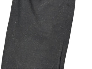 CHROME HEARTS クロムハーツ レギンス ホースシュー コットン ポリウレタン ブラック サイズS 美品 中古 4b004744