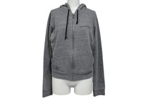 Load image into Gallery viewer, CHROME HEARTS クロムハーツ パーカー バックアーチロゴプリント ダガージップ RN#95024 ポリエステル コットン レーヨン グレー サイズM 美品 中古 4b004745