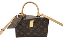 画像をギャラリービューアに読み込む, 新品同様 LOUIS VUITTON ルイヴィトン ツイステッドボックス 2WAYバッグ M40275 フランクゲーリー ブラウン ゴールド 中古 4b004746