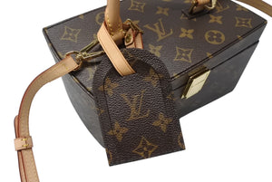 新品同様 LOUIS VUITTON ルイヴィトン ツイステッドボックス 2WAYバッグ M40275 フランクゲーリー ブラウン ゴールド 中古 4b004746
