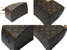 画像をギャラリービューアに読み込む, 新品同様 LOUIS VUITTON ルイヴィトン ツイステッドボックス 2WAYバッグ M40275 フランクゲーリー ブラウン ゴールド 中古 4b004746