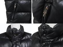 Load image into Gallery viewer, CHROME HEARTS クロムハーツ STIFF スティッフ レザーダウンベスト サイズXS クロスボール ダガージップ ラムレザー ブラック 美品 中古 4b004748