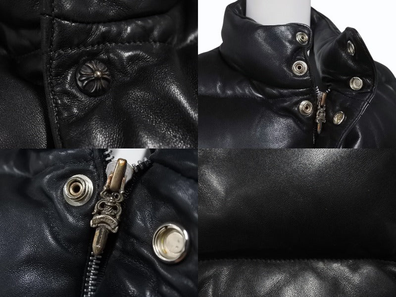 CHROME HEARTS クロムハーツ STIFF スティッフ レザーダウン