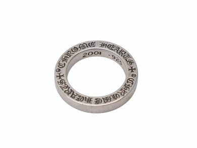 CHROME HEARTS クロムハーツ スペーサーリング プレーン 3mm 重量約5.1g サイズ5.2号 2001/.925刻印 シルバー925 美品 中古 4b004749
