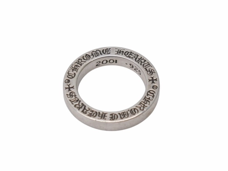 CHROME HEARTS クロムハーツ スペーサーリング プレーン 3mm 重量約5.1g サイズ5.2号 2001/.925刻印 シルバー925 美品 中古 4b004749