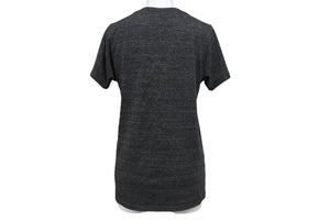 CHROME HEARTS クロムハーツ 半袖Ｔシャツ Vネック RN#95024 ポリエステル コットン レーヨン グレー 美品 中古 4b004750