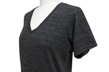 Load image into Gallery viewer, CHROME HEARTS クロムハーツ 半袖Ｔシャツ Vネック RN#95024 ポリエステル コットン レーヨン グレー 美品 中古 4b004750