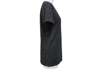 Load image into Gallery viewer, CHROME HEARTS クロムハーツ 半袖Ｔシャツ Vネック RN#95024 ポリエステル コットン レーヨン グレー 美品 中古 4b004750