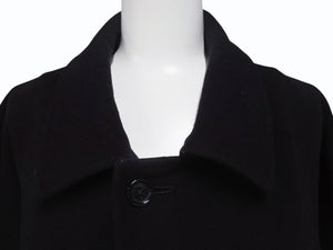 Yohji Yamamoto impermeable ヨウジヤマモト アンペリメアブル 希少 チェスターコート ウール ネイビー サイズ50 美品 中古 4b004756