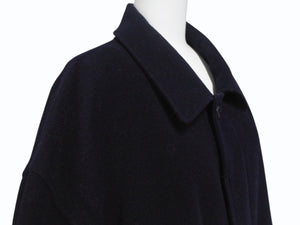 Yohji Yamamoto impermeable ヨウジヤマモト アンペリメアブル 希少 チェスターコート ウール ネイビー サイズ50 美品 中古 4b004756