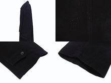 画像をギャラリービューアに読み込む, Yohji Yamamoto impermeable ヨウジヤマモト アンペリメアブル 希少 チェスターコート ウール ネイビー サイズ50 美品 中古 4b004756