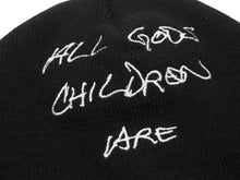 Load image into Gallery viewer, SUPREME シュプリーム 22SS God&#39;s Chilren Beanie ビーニー ニット帽 アクリル ブラック 美品 中古 4b004777