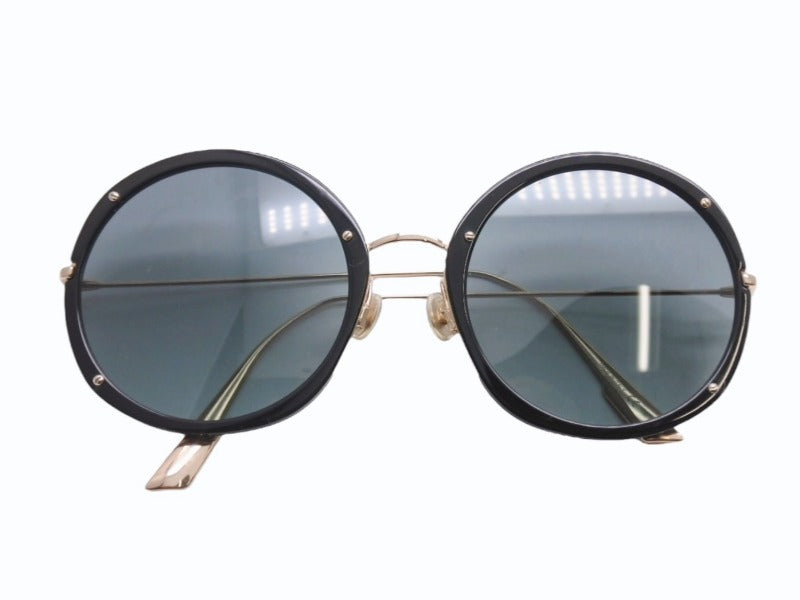 CHRISTIAN DIOR クリスチャンディオール HYPNOTIC1 ヒプノティック1 サングラス 2M 211 ブラック ゴールド サイズ56□23 145 美品 中古 4b004778