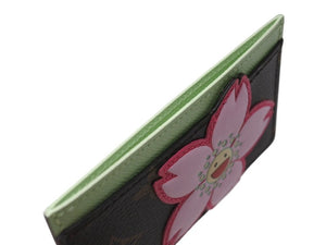 新品未使用 LOUIS VUITTON ルイヴィトン ポルト カルト サーンプル カードケース M13429 モノグラム チェリーブロッサム 村上隆 中古 4b004781