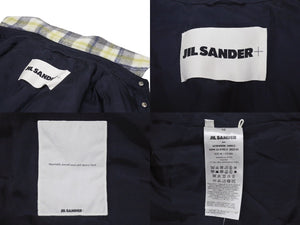 JIL SANDER+ ジルサンダープラス シャツジャケット J47BN0008J40012 アルパカウール チェック マルチカラー サイズ48 美品 中古 4b004782