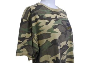 CHROME HEARTS クロムハーツ カットソー ホースシュー CHプラススクロールラベル 迷彩 コットン サイズM 美品 中古 4b004790