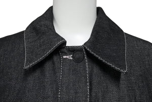 極美品 CECILIE BAHNSEN セシリーバーンセン VERONA DRESS ドレス コットン ブラック ピンク サイズ2 中古 4b004796