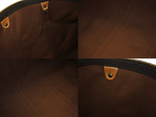Load image into Gallery viewer, LOUIS VUITTON ルイヴィトン キーポル55 ボストンバッグ M41424 モノグラム PVC ヌメ革 旧型 ブラウン 良品 中古 4b004798