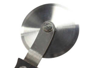 極美品 CHROME HEARTS クロムハーツ PIZZA CUTTER ピザカッター CHプラス ホースシュー エボニーウッド シルバー925 中古 4b004805