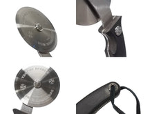 Load image into Gallery viewer, 極美品 CHROME HEARTS クロムハーツ PIZZA CUTTER ピザカッター CHプラス ホースシュー エボニーウッド シルバー925 中古 4b004805