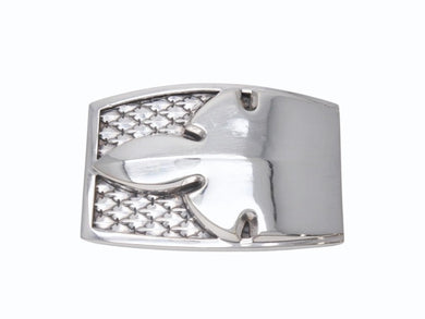 CHROME HEARTS クロムハーツ ベルト 1.5 FLARE KNEE BUCKLE フレアニー バックル 重量約256.3g 2007/.923刻印 シルバー923 美品 中古 4b004810