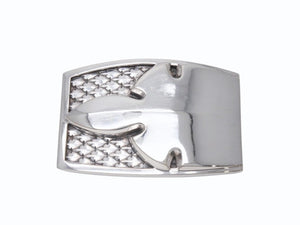 CHROME HEARTS クロムハーツ ベルト 1.5 FLARE KNEE BUCKLE フレアニー バックル 重量約256.3g 2007/.923刻印 シルバー923 美品 中古 4b004810