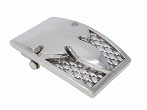 CHROME HEARTS クロムハーツ ベルト 1.5 FLARE KNEE BUCKLE フレアニー バックル 重量約256.3g 2007/.923刻印 シルバー923 美品 中古 4b004810
