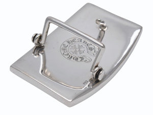 CHROME HEARTS クロムハーツ ベルト 1.5 FLARE KNEE BUCKLE フレアニー バックル 重量約256.3g 2007/.923刻印 シルバー923 美品 中古 4b004810
