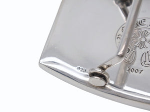 CHROME HEARTS クロムハーツ ベルト 1.5 FLARE KNEE BUCKLE フレアニー バックル 重量約256.3g 2007/.923刻印 シルバー923 美品 中古 4b004810