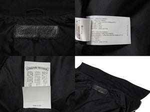 極美品 CHROME HEARTS クロムハーツ MATTY BOY マッティボーイ CHOMPER チョンパー キルティングナイロンジャケット サイズS 総柄 中古 4b004811
