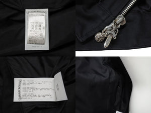極美品 CHROME HEARTS クロムハーツ MATTY BOY マッティボーイ CHOMPER チョンパー キルティングナイロンジャケット サイズS 総柄 中古 4b004811