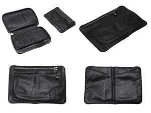 CHROME HEARTS クロムハーツ BANK ROBBER バンクロバー ラウンドジップ レザーウォレット 財布 CHクロス装飾 シルバー925 美品 中古 4b004812