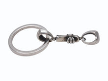 Load image into Gallery viewer, CHROME HEARTS クロムハーツ EWLP NTFL ベイビーファットクロス アイウェアループ ペンダントトップ 重量約9.6g シルバー 美品 中古 4b004813