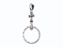 Load image into Gallery viewer, CHROME HEARTS クロムハーツ EWLP NTFL ベイビーファットクロス アイウェアループ ペンダントトップ 重量約9.6g シルバー 美品 中古 4b004813