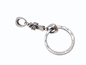 CHROME HEARTS クロムハーツ EWLP NTFL ベイビーファットクロス アイウェアループ ペンダントトップ 重量約9.6g シルバー 美品 中古 4b004813