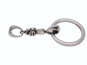 CHROME HEARTS クロムハーツ EWLP NTFL ベイビーファットクロス アイウェアループ ペンダントトップ 重量約9.6g シルバー 美品 中古 4b004813