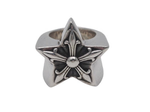 CHROME HEARTS クロムハーツ STR LRG ラージ スターリング 指輪 重量約44.8g サイズ14号 2011/.925刻印 シルバー925 美品 中古 4b004815