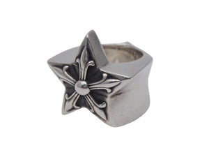 CHROME HEARTS クロムハーツ STR LRG ラージ スターリング 指輪 重量約44.8g サイズ14号 2011/.925刻印 シルバー925 美品 中古 4b004815