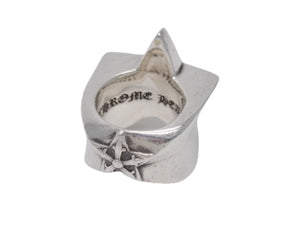 CHROME HEARTS クロムハーツ STR LRG ラージ スターリング 指輪 重量約44.8g サイズ14号 2011/.925刻印 シルバー925 美品 中古 4b004815
