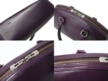 Load image into Gallery viewer, LOUIS VUITTON ルイヴィトン エピ ジャスミン ハンドバッグ M52087 パープル シルバー金具 ロゴ 紫 手持ち 鞄 良品 中古 4b004819