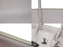 Load image into Gallery viewer, HERMES エルメス バーキン25 ハンドバッグ □L刻印 ヴォースイフト ローズドラジェ シルバー金具 美品 中古 4b004821