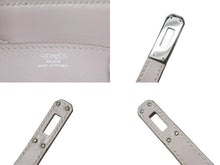 Load image into Gallery viewer, HERMES エルメス バーキン25 ハンドバッグ □L刻印 ヴォースイフト ローズドラジェ シルバー金具 美品 中古 4b004821