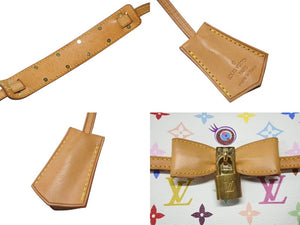 極美品 LOUIS VUITTON ルイヴィトン ハンドバッグ アイラブモノグラムPM ポシェットアイミスユー 村上隆 M92055 中古 4b004834