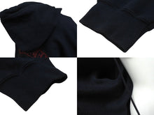 Load image into Gallery viewer, SKULL GANG スカルギャング プリント ジップアップパーカー クロスボーン HIPHOP ブラック レッド サイズM 美品 中古 4b004837