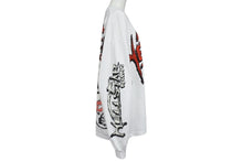 画像をギャラリービューアに読み込む, 新品未使用 HELLSTAR ヘルスター RECORDS レコーズ 長袖Tシャツ サイズXL マルチプリント ホワイト ブラック レッド 中古 4b004844