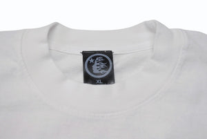 新品未使用 HELLSTAR ヘルスター RECORDS レコーズ 長袖Tシャツ サイズXL マルチプリント ホワイト ブラック レッド 中古 4b004844