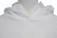 Load image into Gallery viewer, 新品未使用 DENIM TEARS デニムティアーズ MONO ALL OVER WREATH パーカー 95B700A0 サイズS 24SS ホワイト 総柄 中古 4b004846