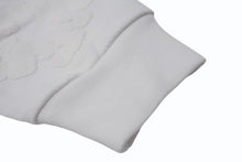 画像をギャラリービューアに読み込む, 新品未使用 DENIM TEARS デニムティアーズ MONO ALL OVER WREATH パーカー 95B700A0 サイズS 24SS ホワイト 総柄 中古 4b004846