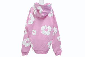 新品未使用 DENIM TEARS デニムティアーズ THE COTTON WREATH コットンリース フーディー サイズL ライトピンク 中古 4b004847