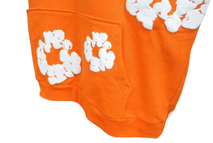 新品未使用 DENIM TEARS デニムティアーズ THE COTTON WREATH コットンリース フーディー 0F28883E サイズXL オレンジ 中古 4b004848